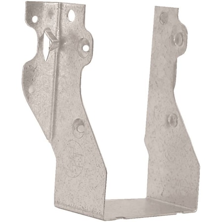 MiTek Slant Joist Hanger,5-1/4in H,2in D,3-1/8in W,2in L X 6 To 8in H,Steel,Galvanized,Face Mounting